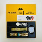 HK9 Ultra Smartwatch Golden Edition (Dual Straps)