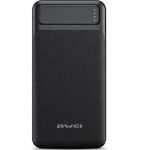 Awei P6K Dual USB Port Fast Charging Power Bank - 20000mAh
