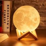 3D LED Moon Lamp-Touch Control Night Light
