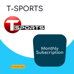 T-Sports Subscription (1 Month)