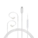 JCALLY PJ5 Lighting 5N OFC Silver-plated Earphone Cable C100 Chip Support Microphone
