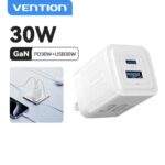 Vention 30W GaN PD Type C USB Charger