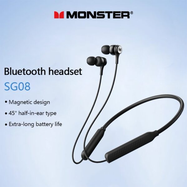 MONSTER AIRFREE SG08 Neckband Earphones