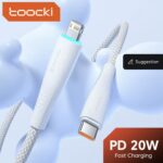 Toocki PD 20w USB C to Lightning Cable