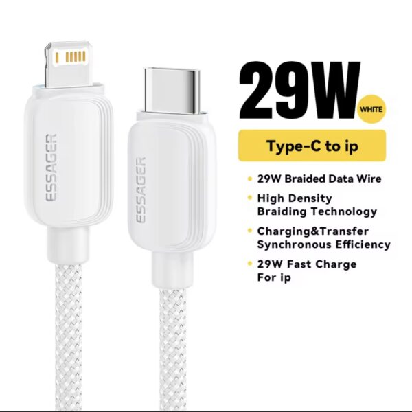 Essager USB C to Lightning Cable