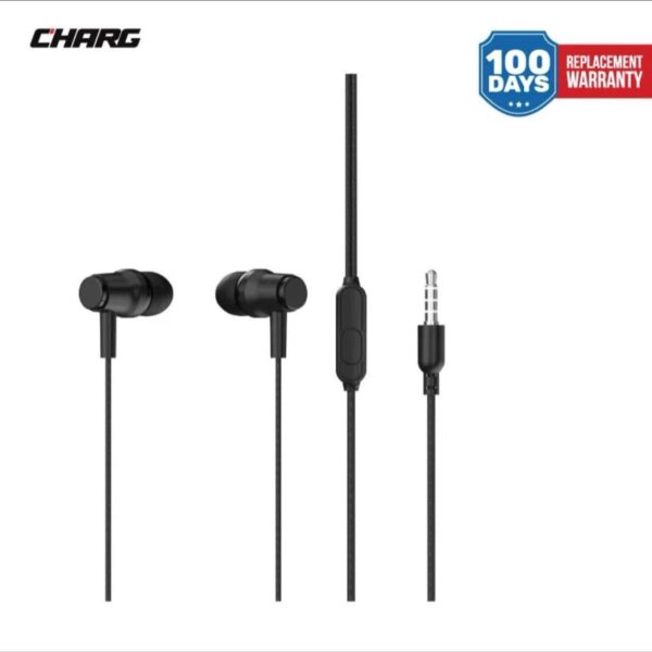 CHARG DM-E63 3.5MM In-Ear White Wired Earphone