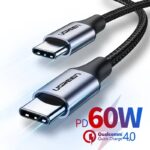 UGREEN USB Type-C to USB Type C PD 60W Cable Nylon Braided