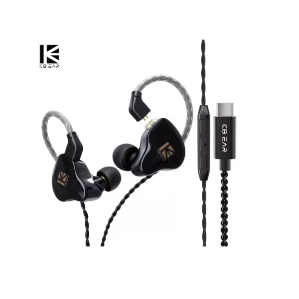 KBEAR KS1 Dual Magnectic Circuit Single Dynamic driver In Ear Earphone