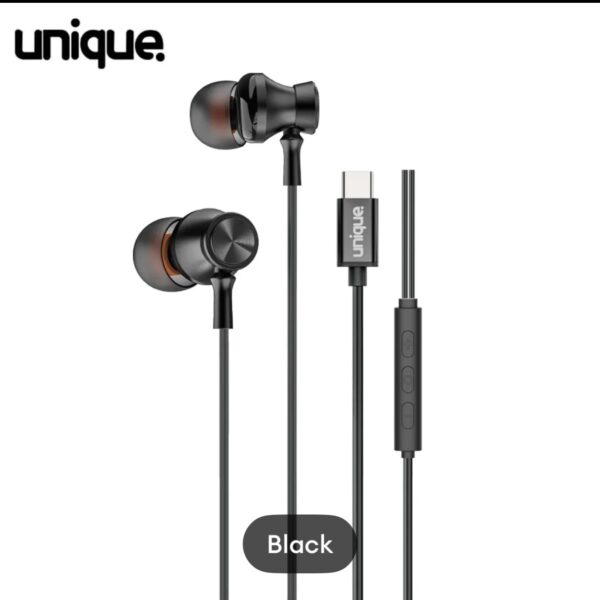 Unique UE04 In-Ear Magnetic Type C Wired Earphones