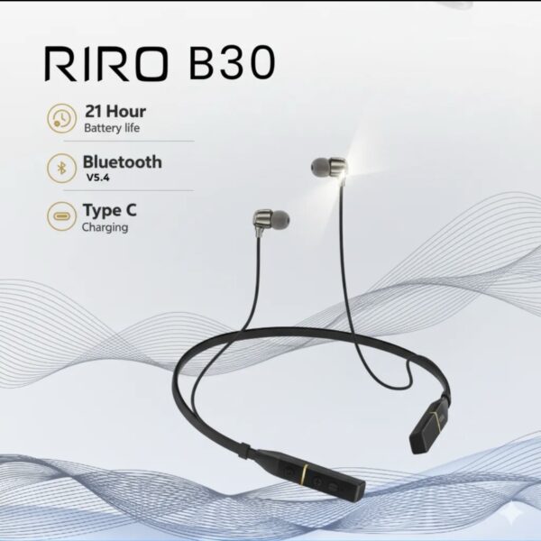 RIRO B30 Flex Neckband Headphones