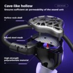 PLEXTONE G31 Venom Gaming Headphones– Dynamic Sound with Mic for Esports - Image 3