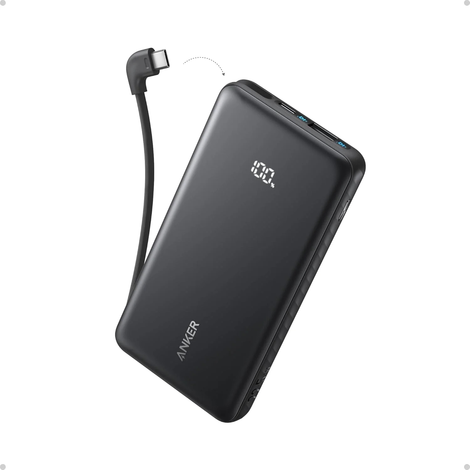 img_6935 Anker Zolo 10000mAh 22.5W Power Bank (Built-in USB-C Cable) - Image 1