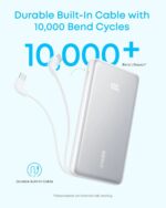 Anker Zolo 10000mAh 22.5W Power Bank (Built-in USB-C Cable) - Image 4