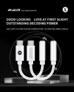 JCALLY JM12 Type C to 3.5mm Audio Adapter - Image 2