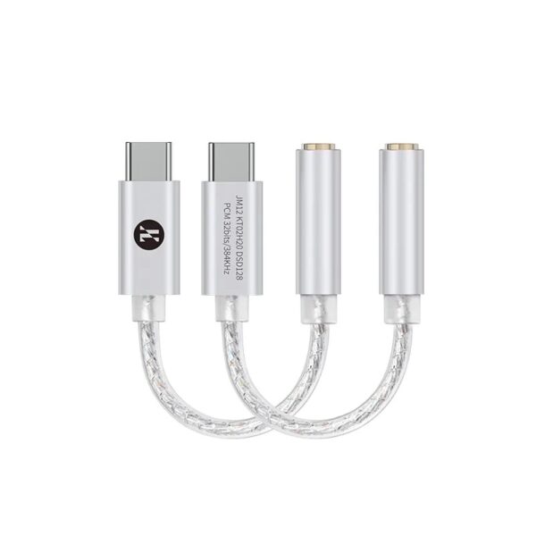 JCALLY JM12 Type C to 3.5mm Audio Adapter
