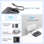 QCY PB20A 20000mAh 45W PD Fast Charging Powerbank - Image 6