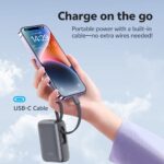 QCY PB20A 20000mAh 45W PD Fast Charging Powerbank - Image 5