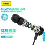 Foneng EP200 Wired Earphones - Image 2